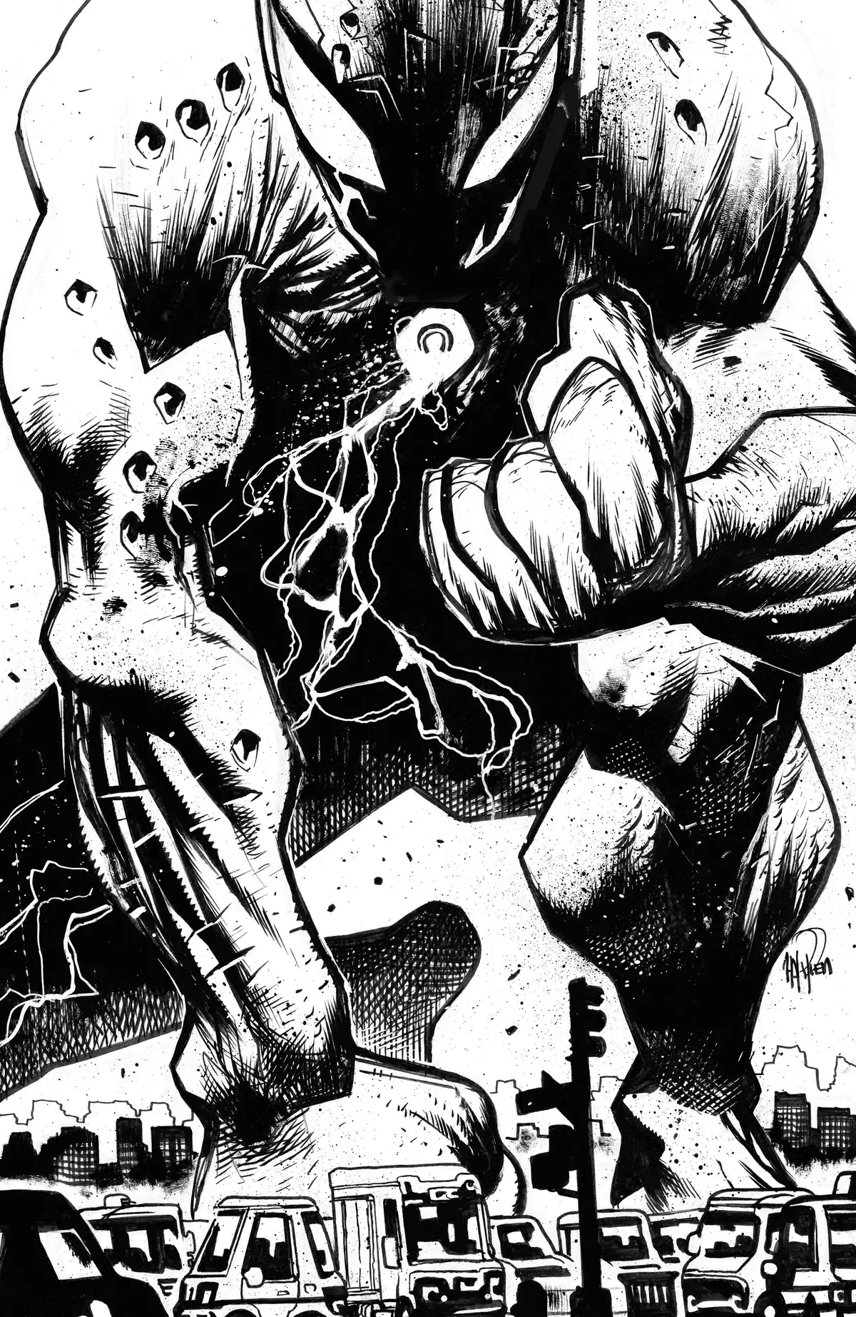 Skybound X #1 Cvr F 10 Copy Incv B&W Harren (Mr) 1