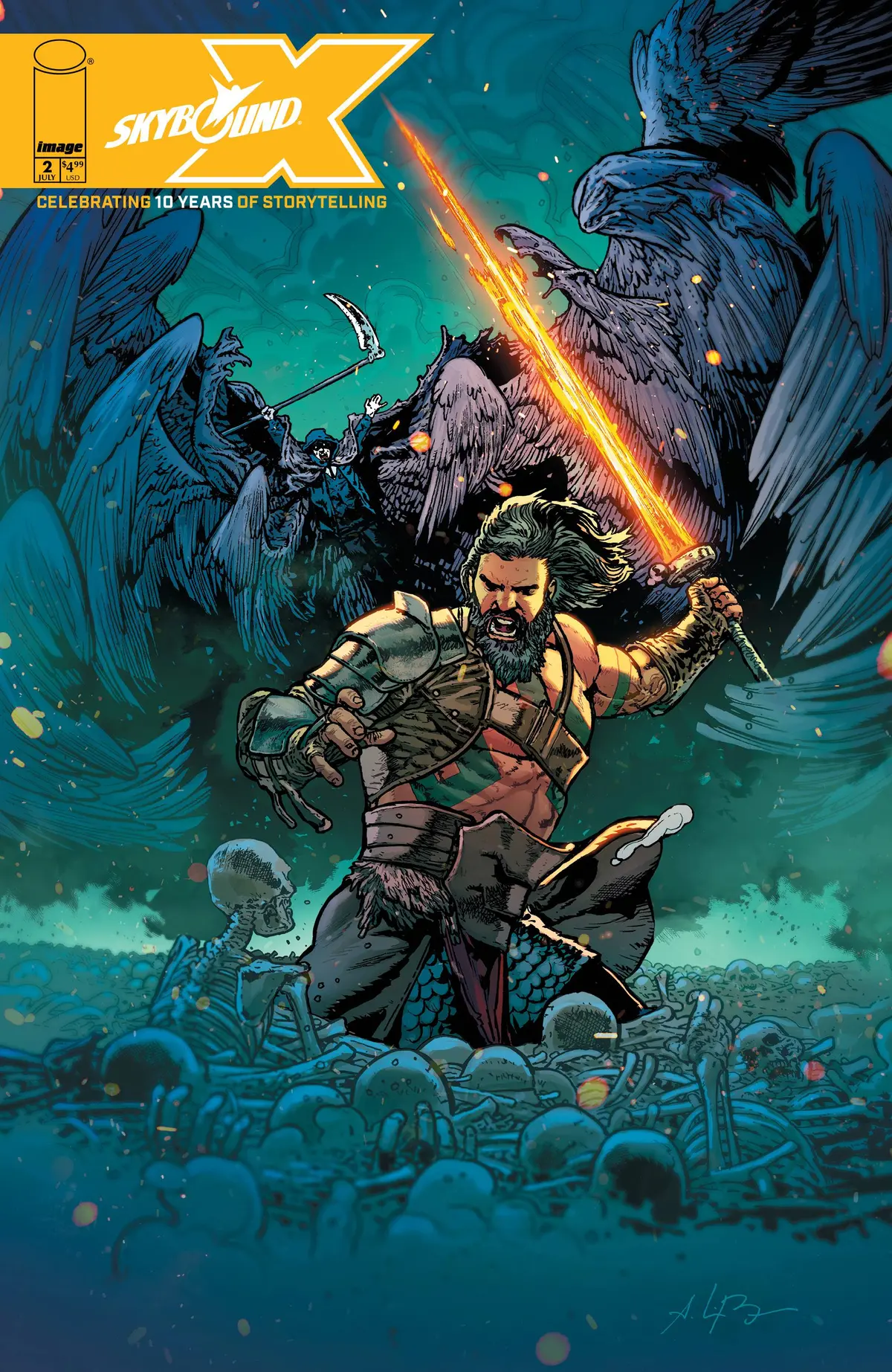 Skybound X #2 Cvr B Bressan (Mr) 1