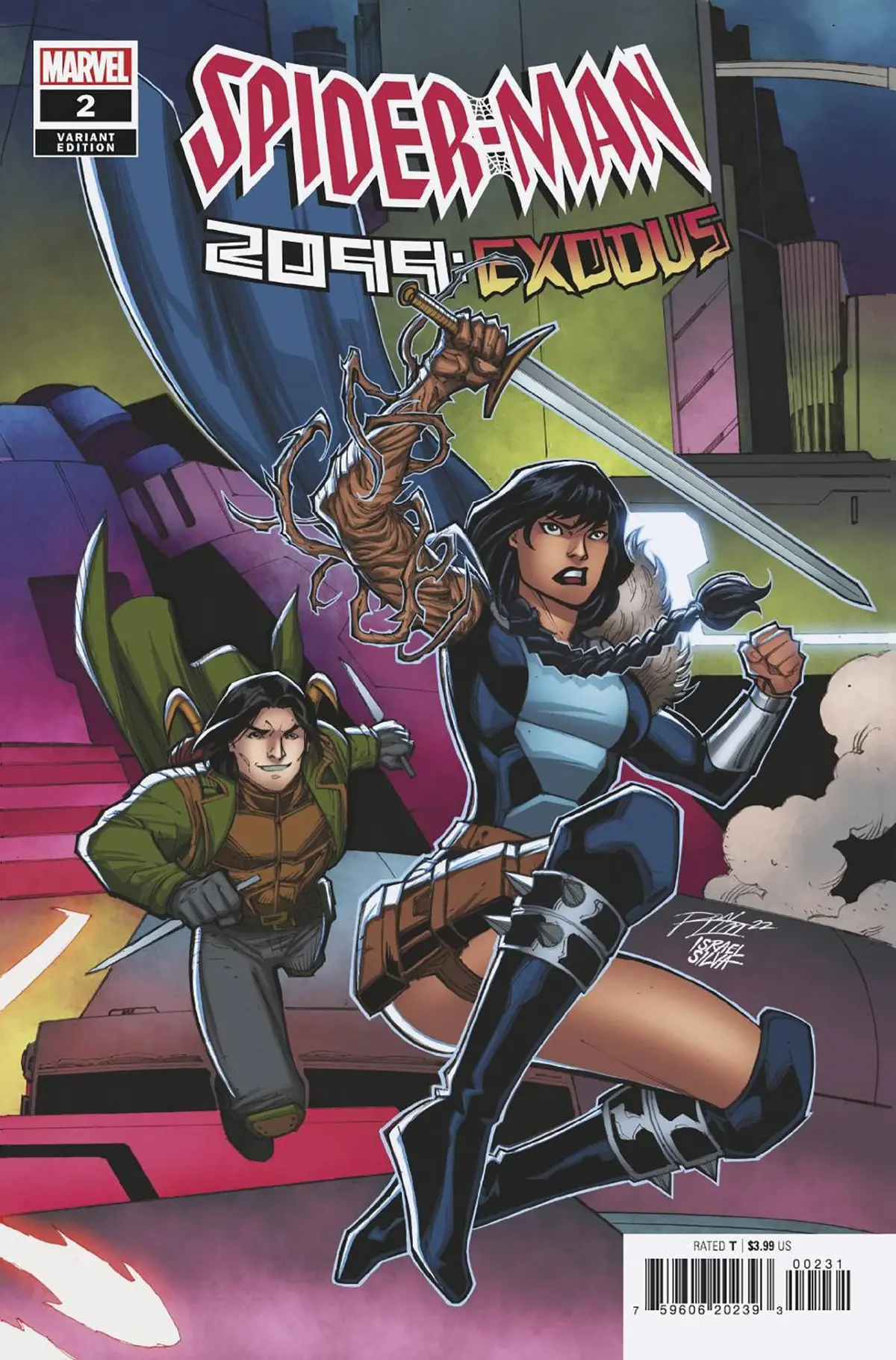 Spider-Man 2099 Exodus #2 Ron Lim Connecting Var 1
