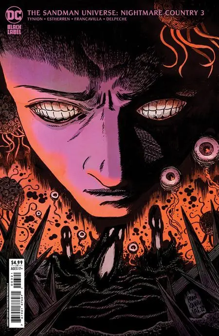 Sandman Universe Nightmare Country #3 Cvr B Sorrentino Card 1