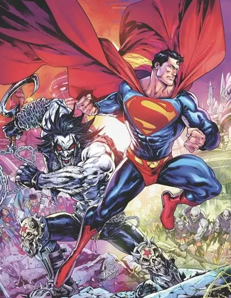 Superman Vs Lobo #2 (Of 3) Cvr B Fico Ossio Var (Mr) 1