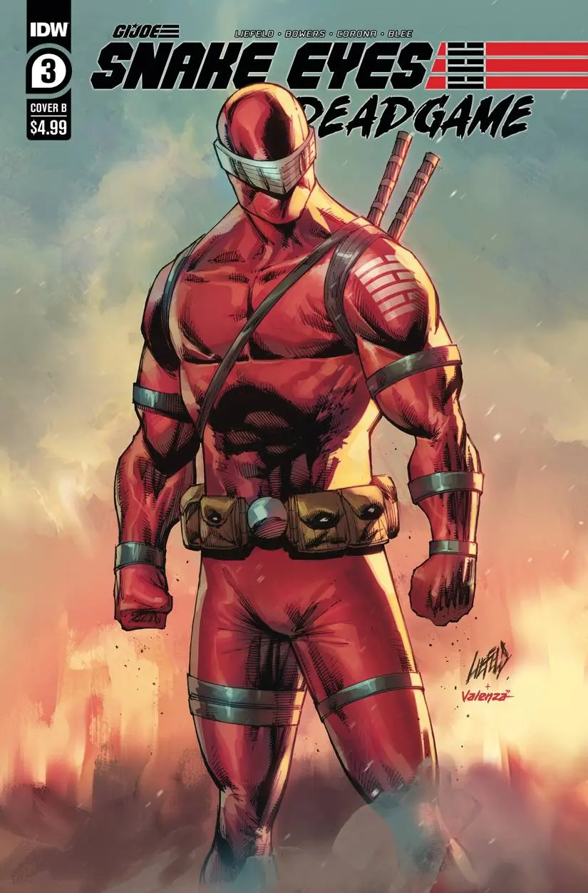 Snake Eyes Deadgame #3 (Of 5) Cvr B Liefeld 1
