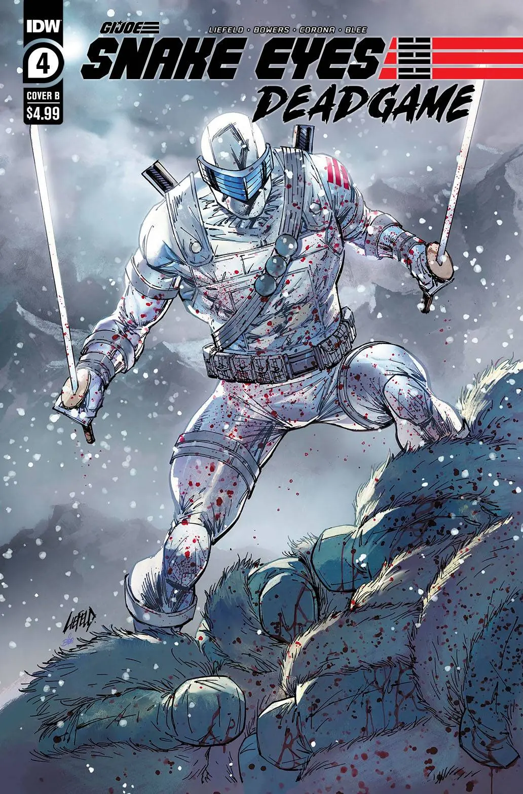 Snake Eyes Deadgame #4 (Of 5) Cvr B Liefeld 1