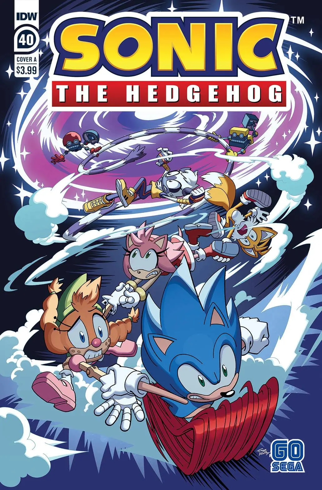 Sonic The Hedgehog #40 Cvr A Tracy Yardley 1