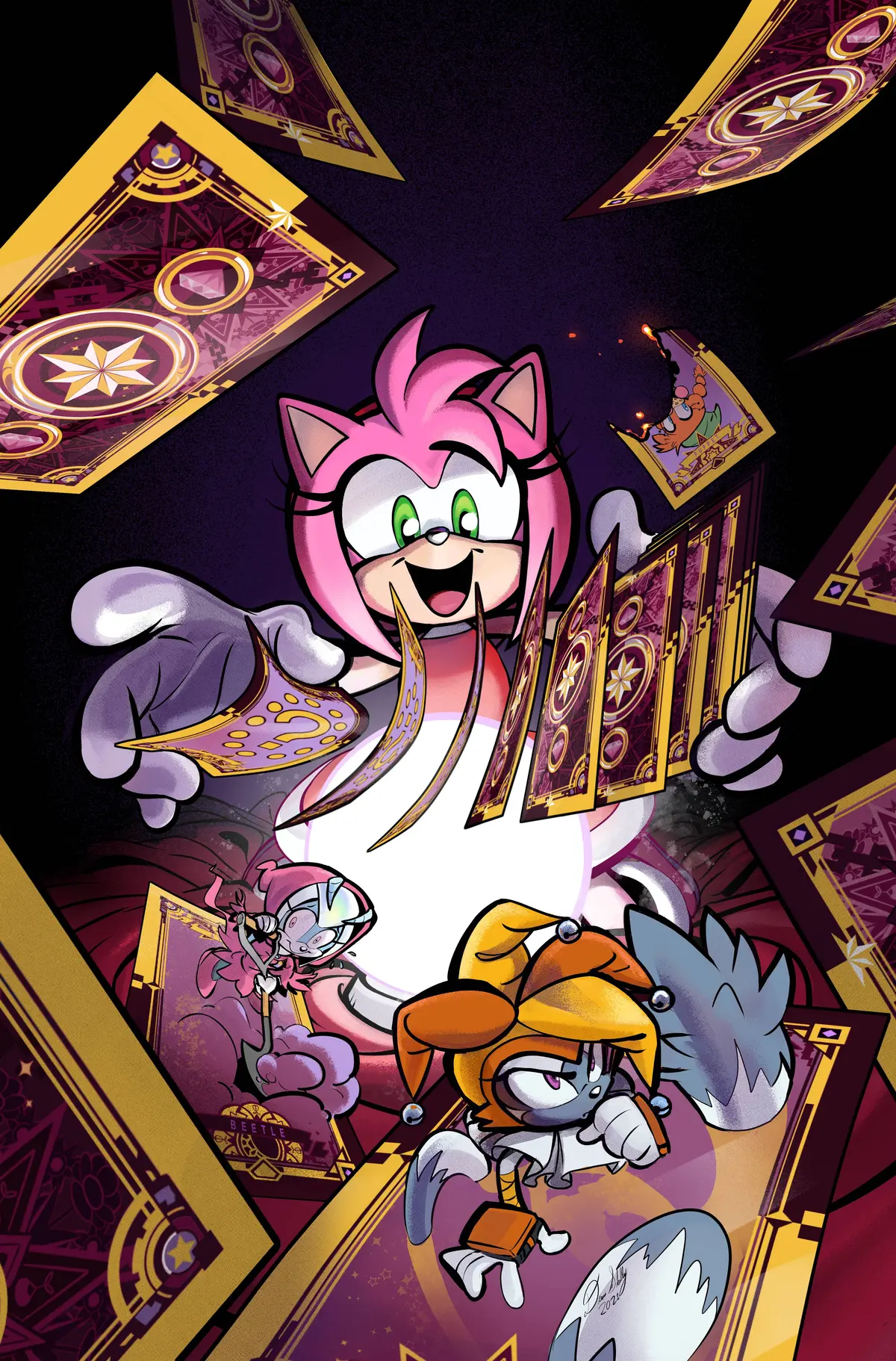 Sonic The Hedgehog #45 Cvr B Skelley 1
