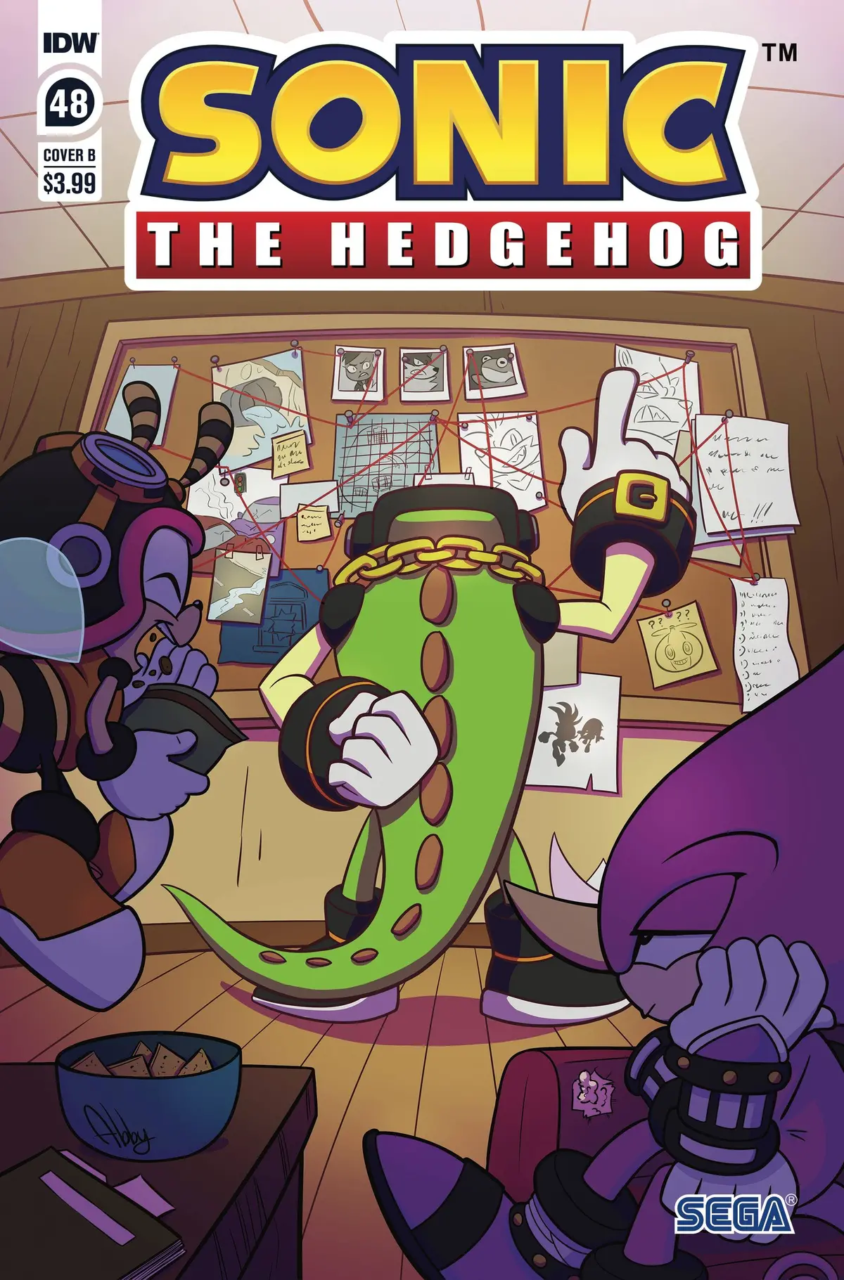 Sonic The Hedgehog #48 Cvr B Bulmer 1