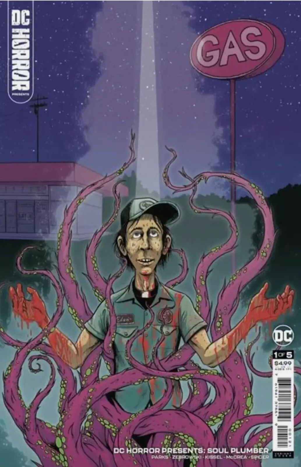 Dc Horror Presents Soul Plumber #1 (Of 6) Cvr B Neeley Variant 1