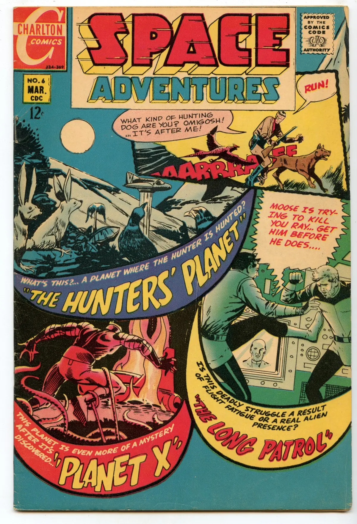 Space Adventures 6 (Mar 1969) Fi- (5.5) 1