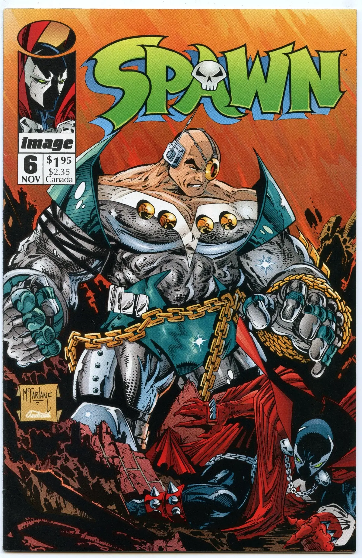 Spawn 6 (Nov 1992) Nm- (9.2) 1
