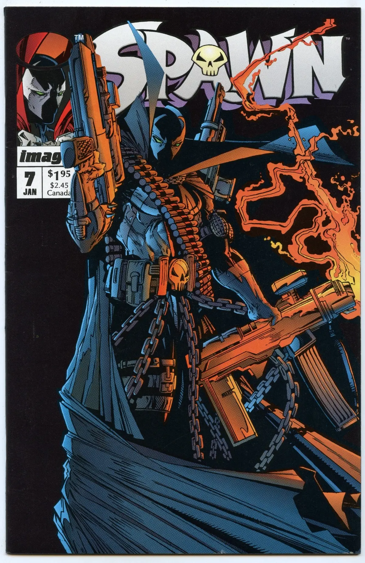 Spawn 7 (Jan 1993) Nm- (9.2) 1