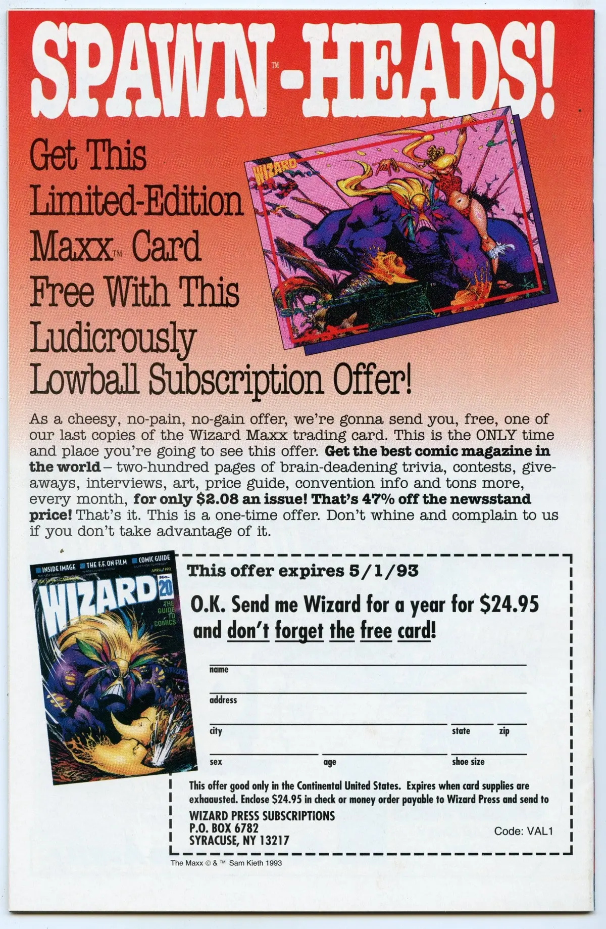 Spawn 8 (Feb 1993) Nm- (9.2) 2