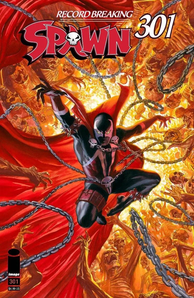 Spawn #301 Cvr K Ross 1