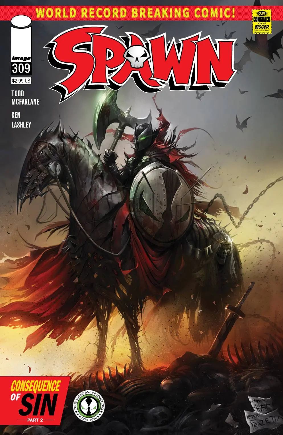 Spawn #309 Cvr A Mattina 1