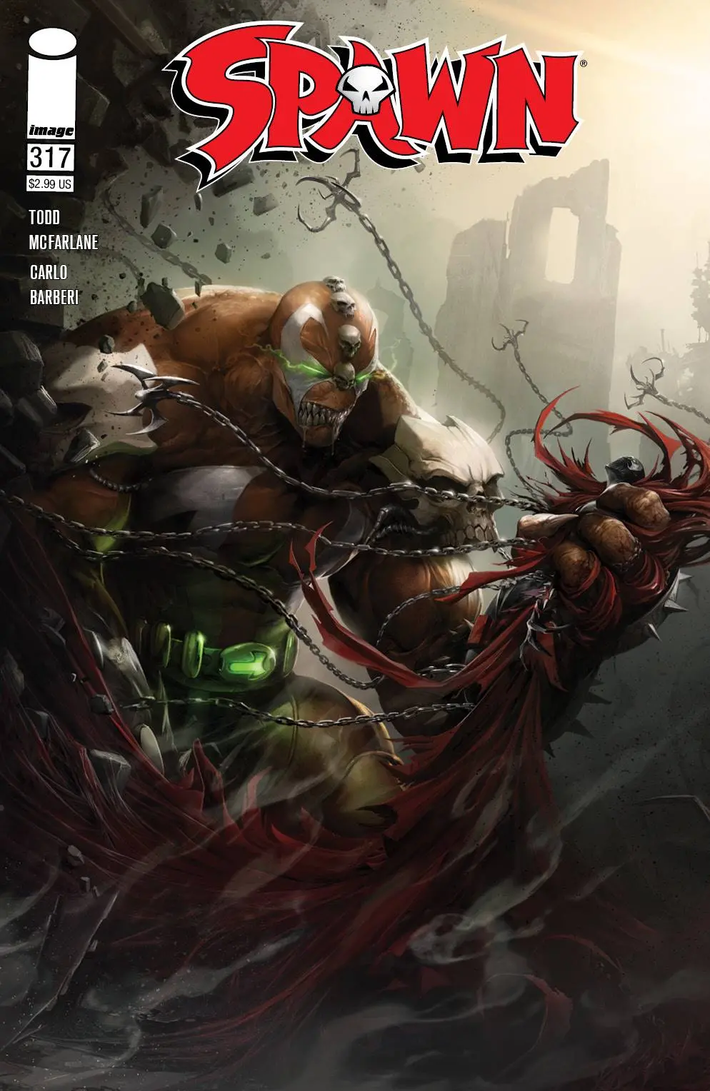 Spawn #317 Cvr C Barberi 1