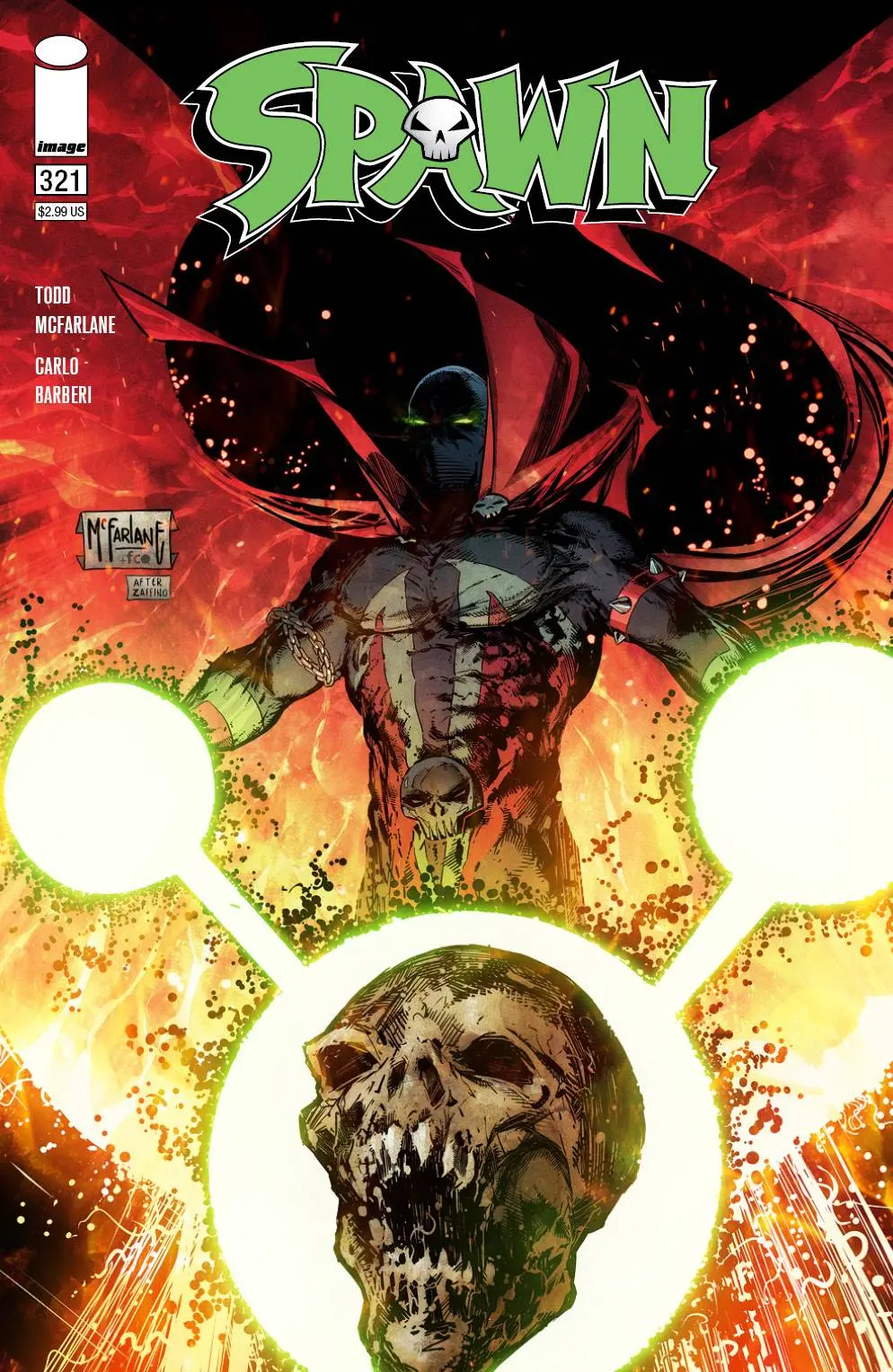 Spawn #321 Cvr B Mcfarlane 1