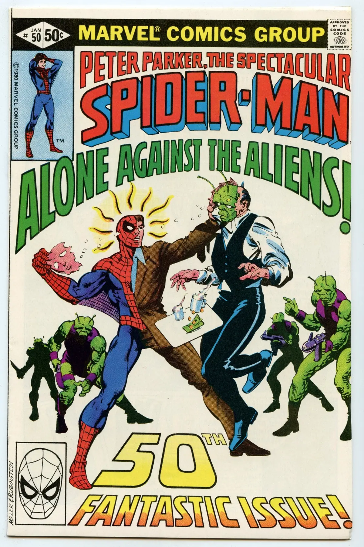 Spectacular Spider-Man 50 (Jan 1981) Vf/Nm (9.0) 1