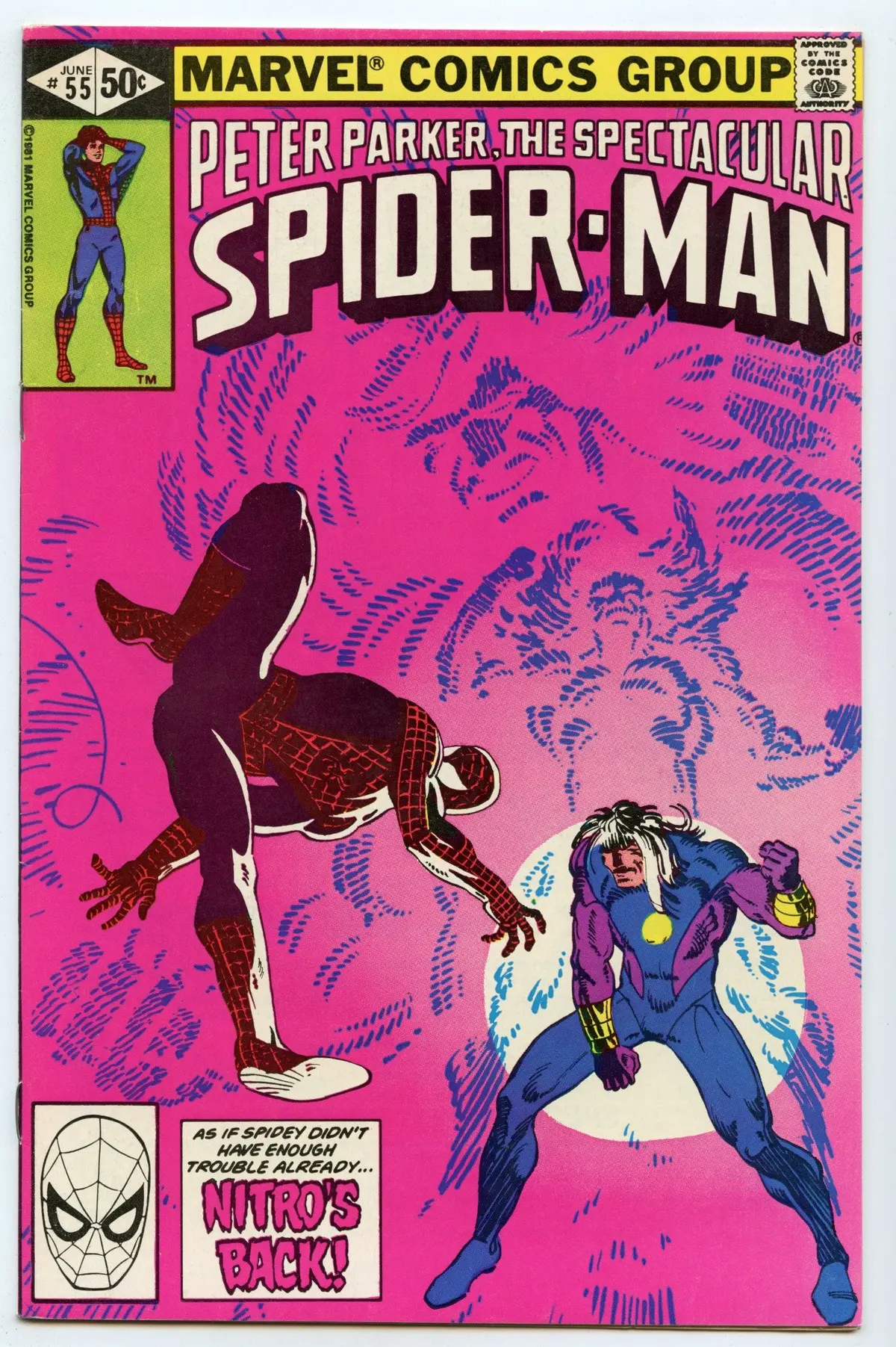 Spectacular Spider-Man 55 (Jun 1981) Vf/Nm (9.0) 1