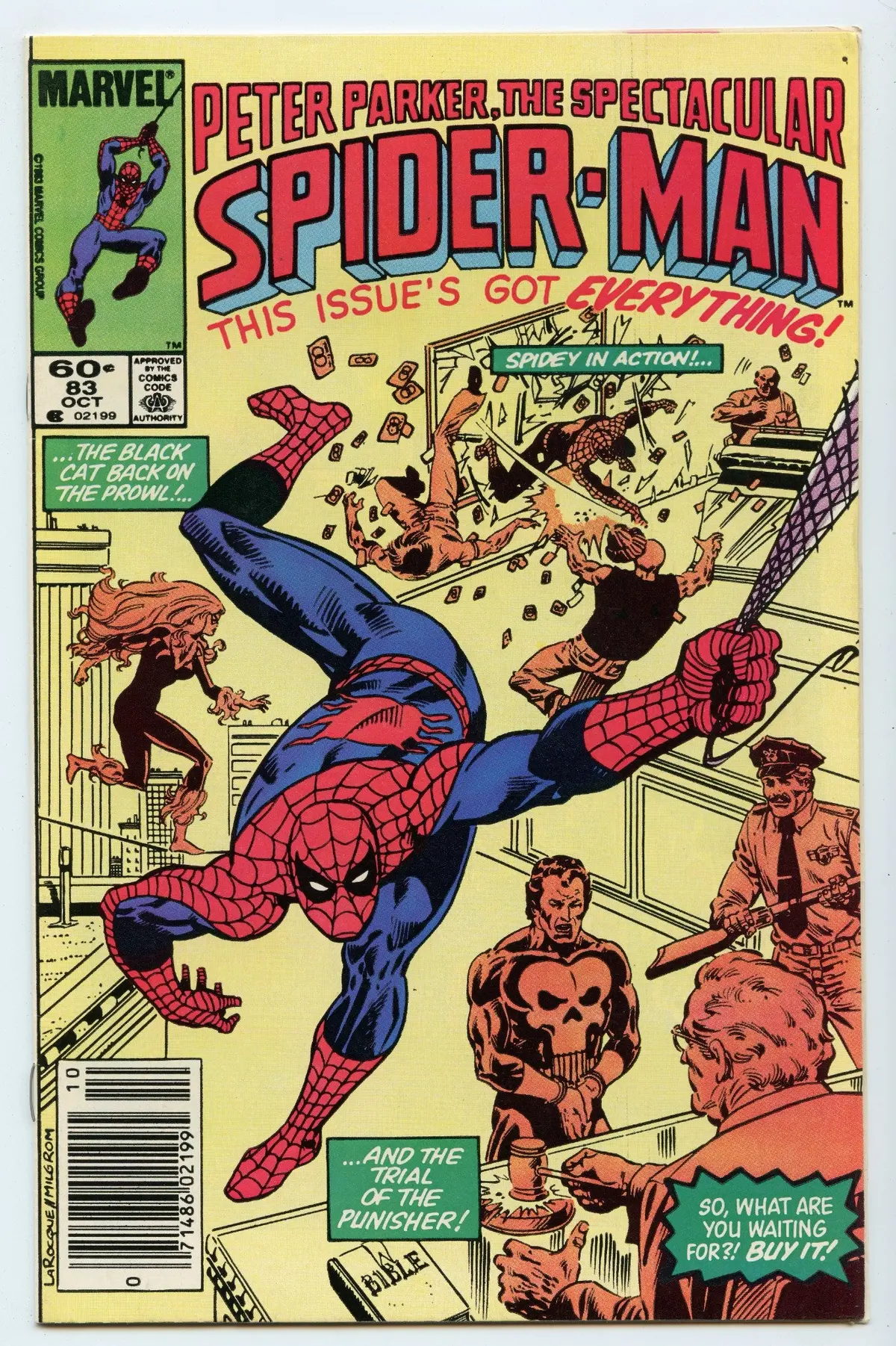 Spectacular Spider-Man 83 Oct 1983 Vf/Nm (9.0) 1