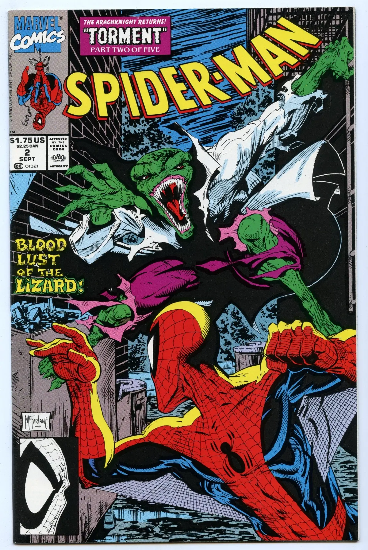Spider-Man 2 (Sep 1990) Nm- (9.2) 1