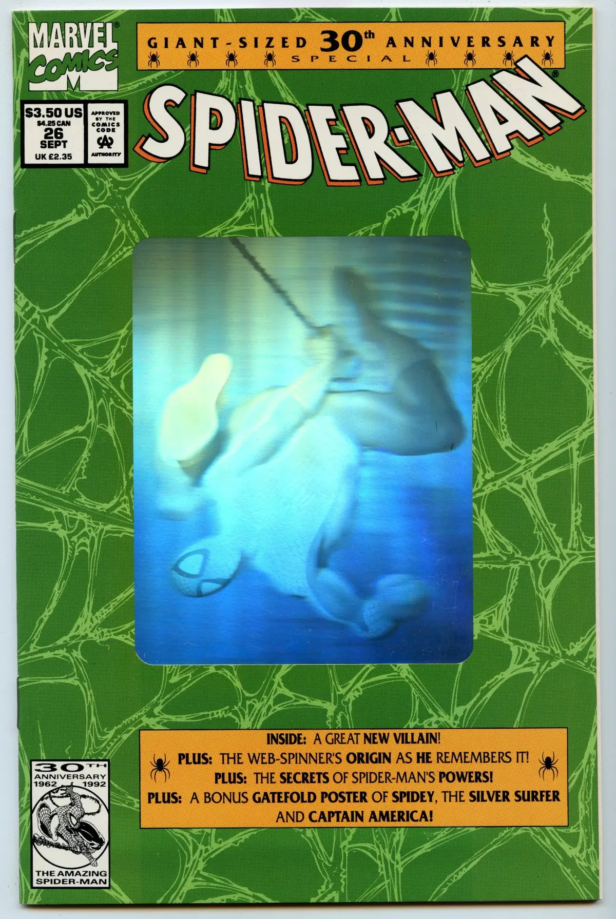 Spider-Man 26 (Sep 1992) Nm- (9.2) 1