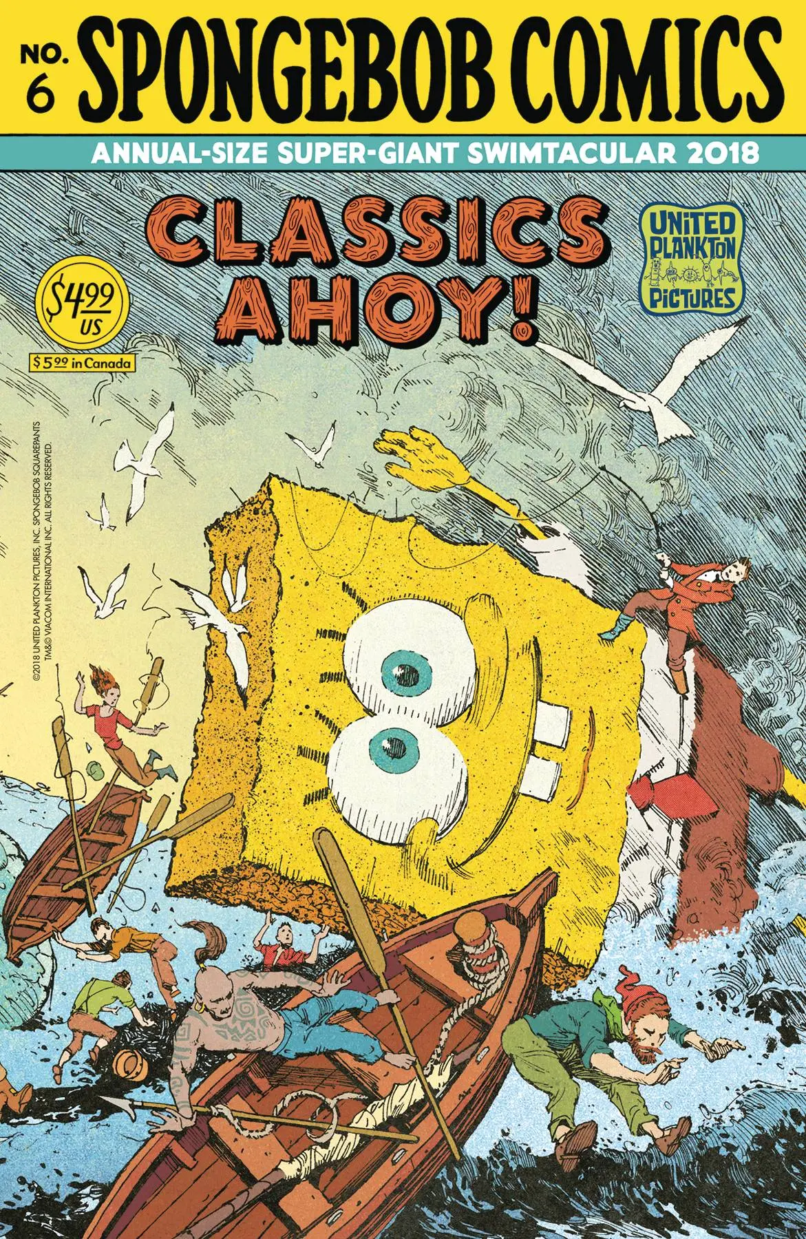 Spongebob Comics Annual Giant Swimtacular #6 1