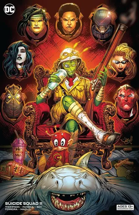 Suicide Squad #11 Cvr B Kevin Maguire Card Stock Var 1