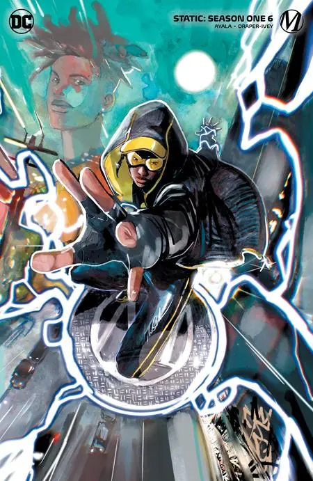 Static Season One #6 (Of 6) Cvr B Nikolas Draper-Ivey Card Stock Var 1