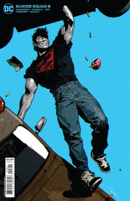 Suicide Squad #8 Cvr B Gerald Parel Card Stock Var 1
