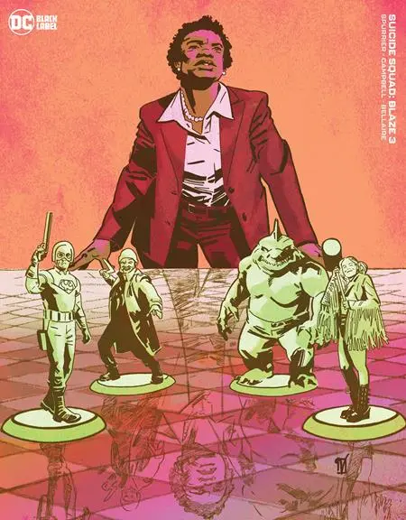Suicide Squad Blaze #3 Cvr B De Landro Var (Mr) 1