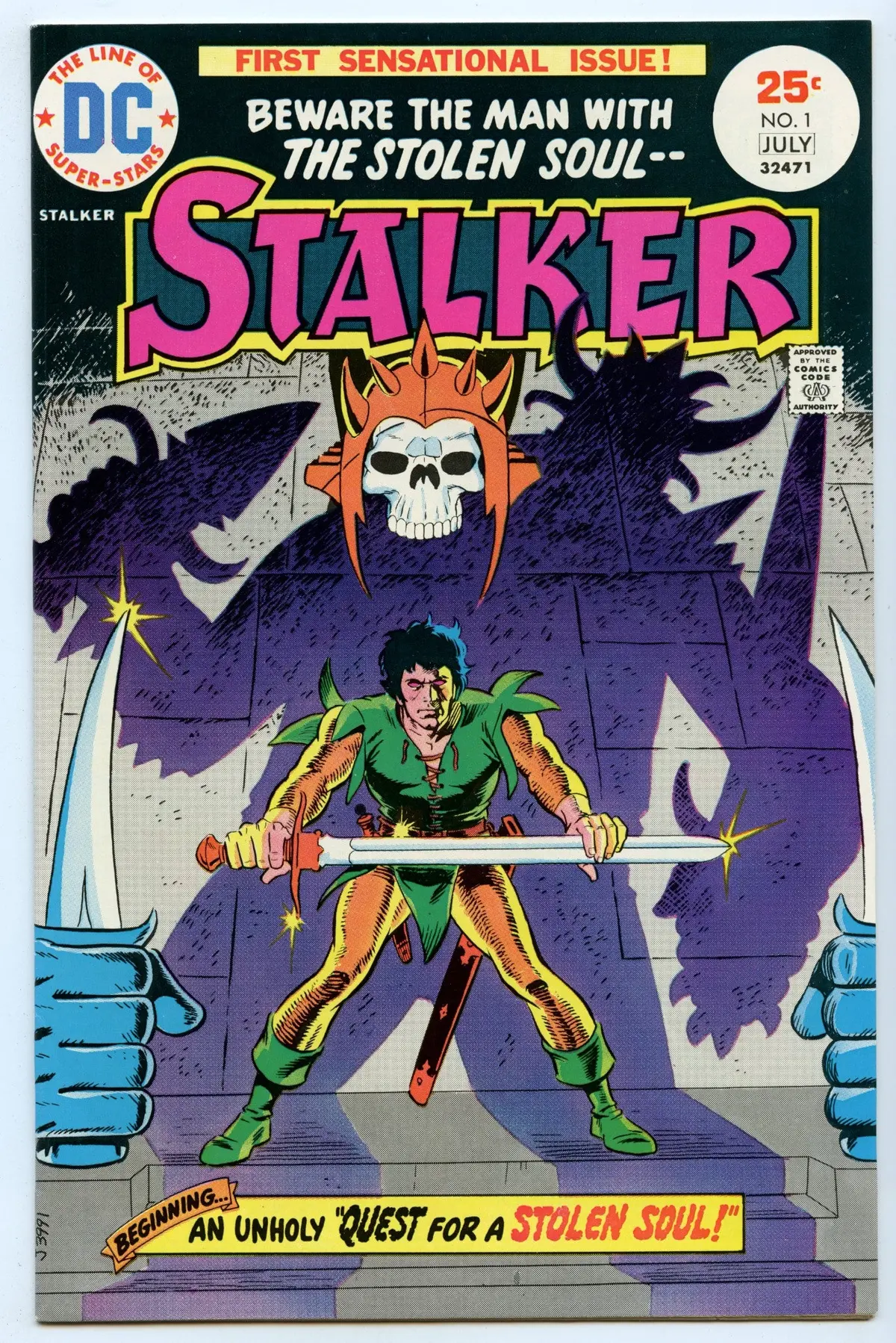 Stalker 1 (Jul 1975) Vf+ (8.5) 1
