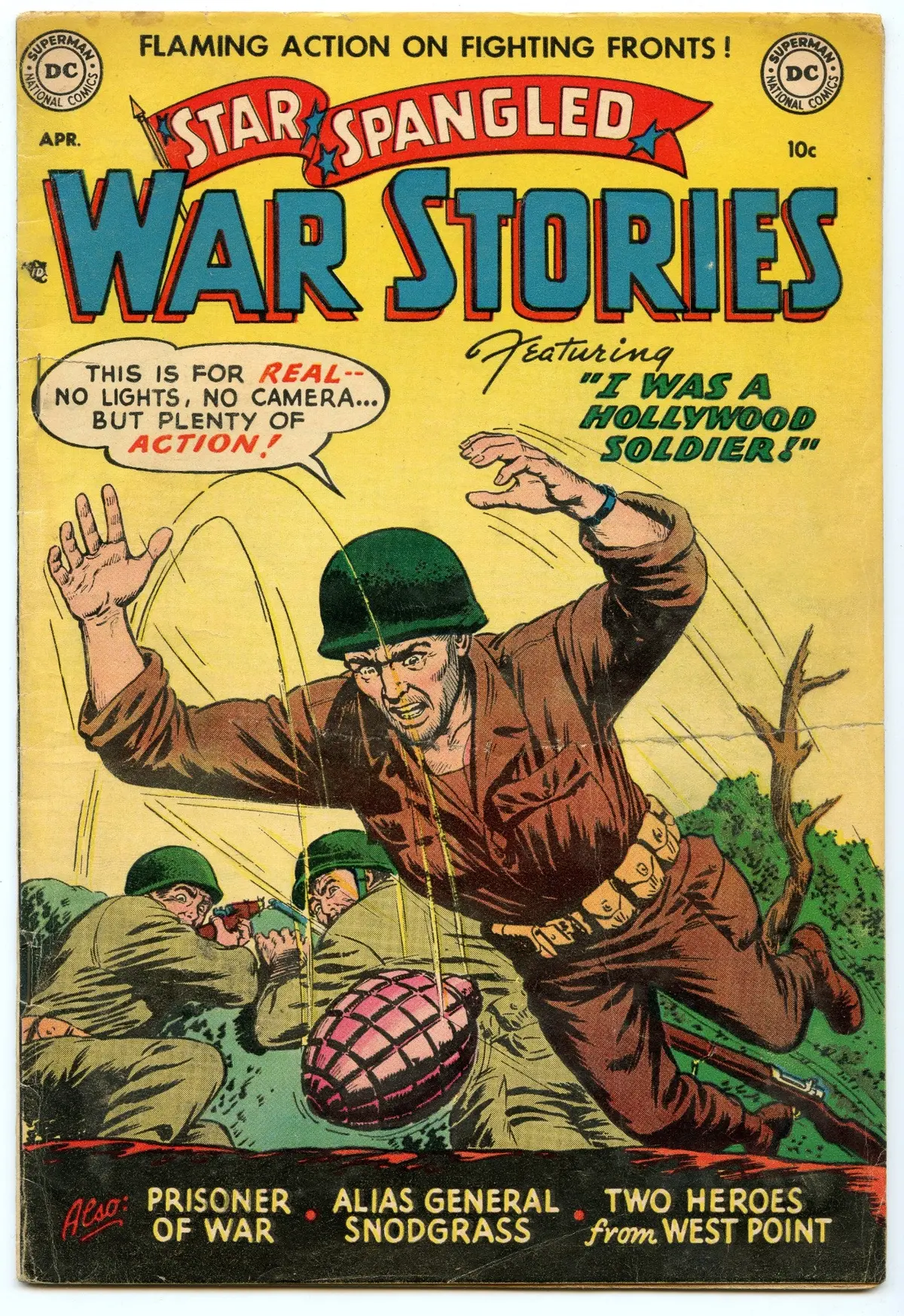 Star Spangled War Stories 8 (Apr 1953) Vg (4.0) 1