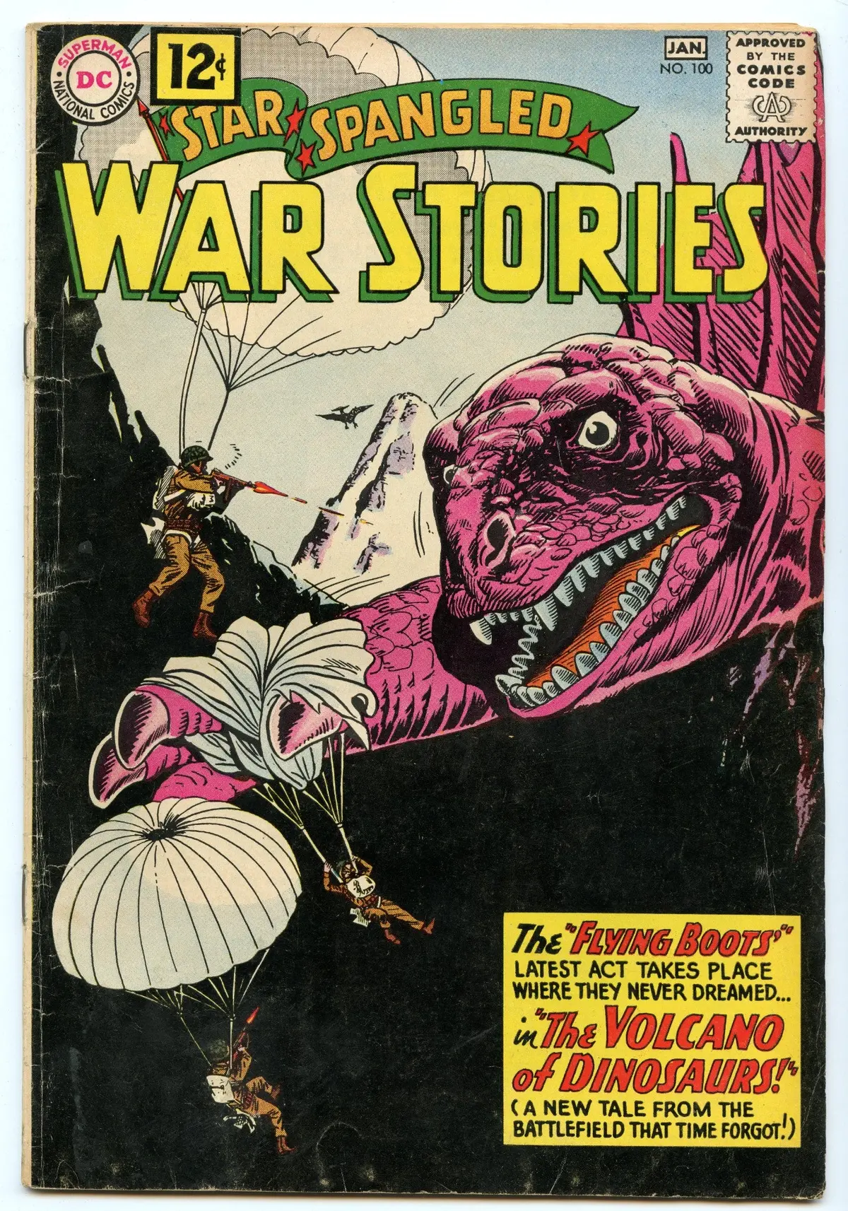 Star Spangled War Stories 100 (Jan 1962) Vg (4.0) 1
