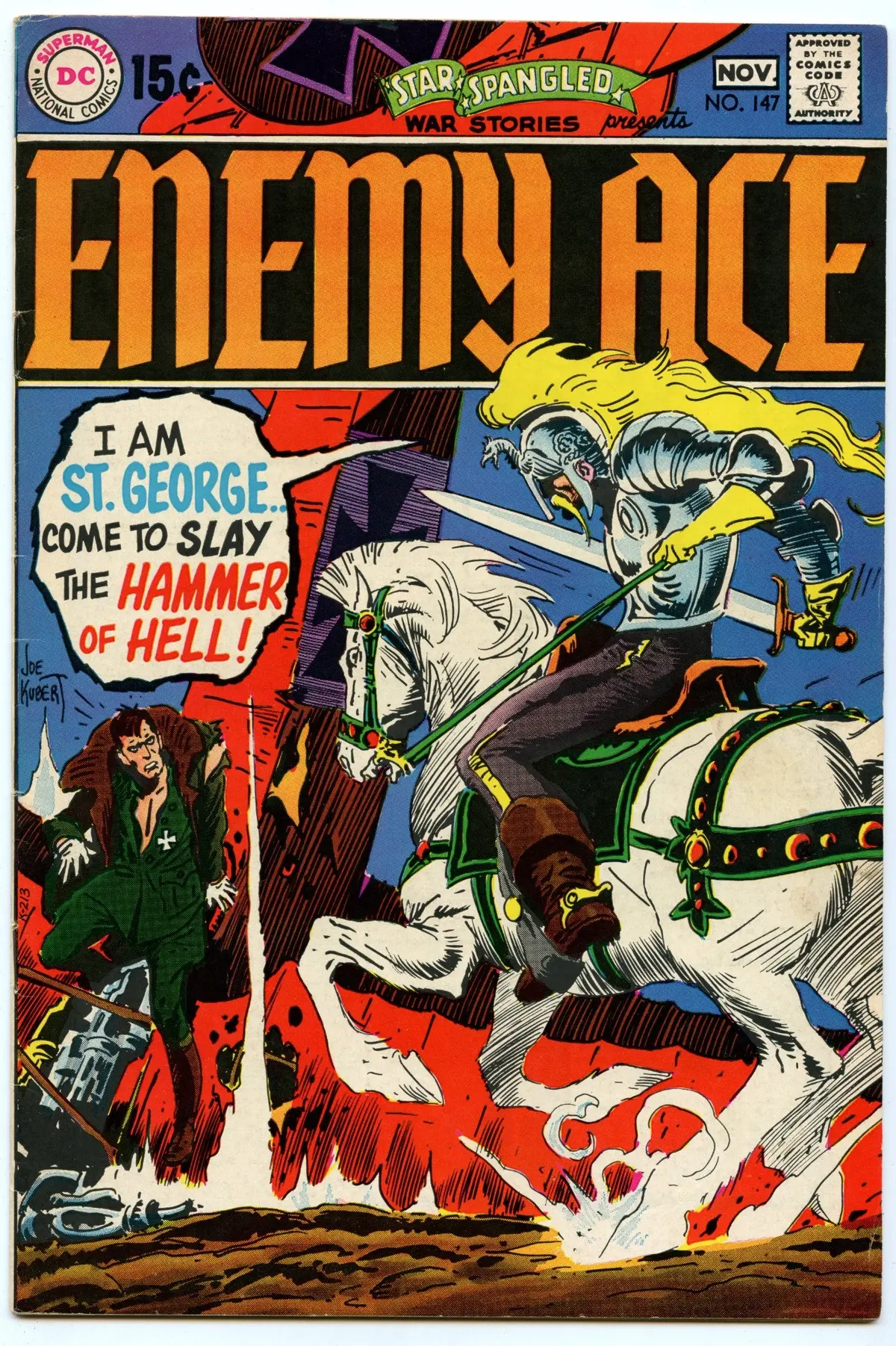 Star Spangled War Stories 147 (Nov 1969) Fi/Vf (7.0) 1