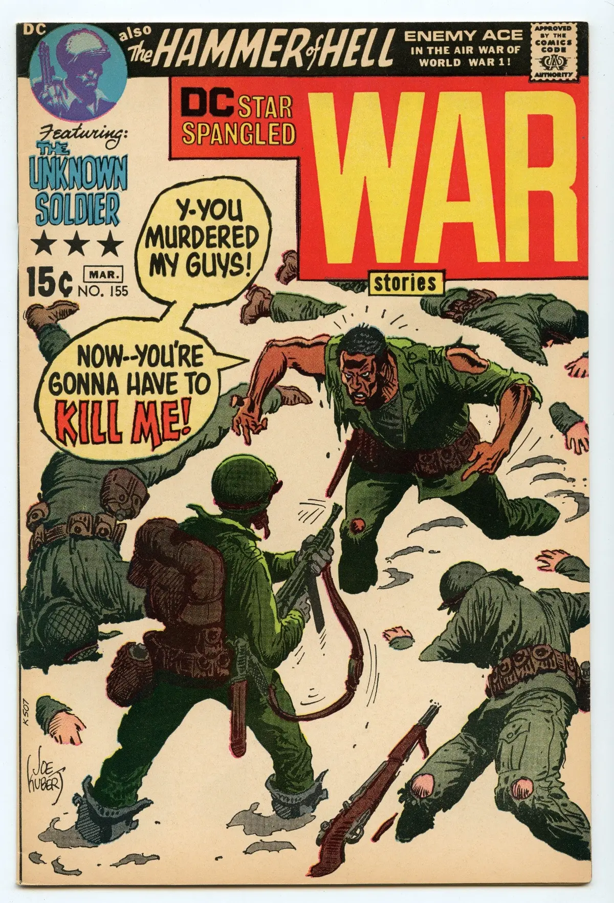 Star Spangled War Stories 155 (Mar 1971) Vf- (7.5) 1