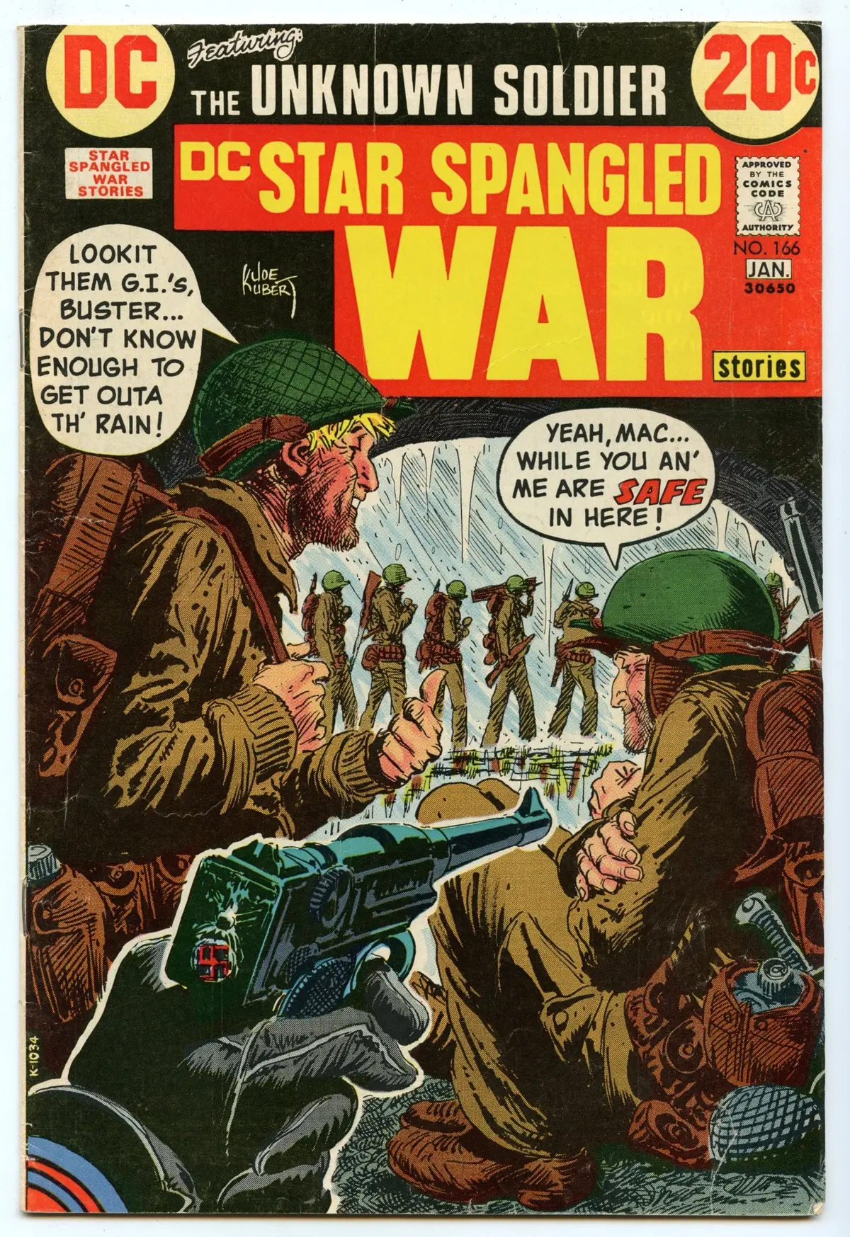 Star Spangled War Stories 166 (Jan 1973) Vg+ (4.5) 1