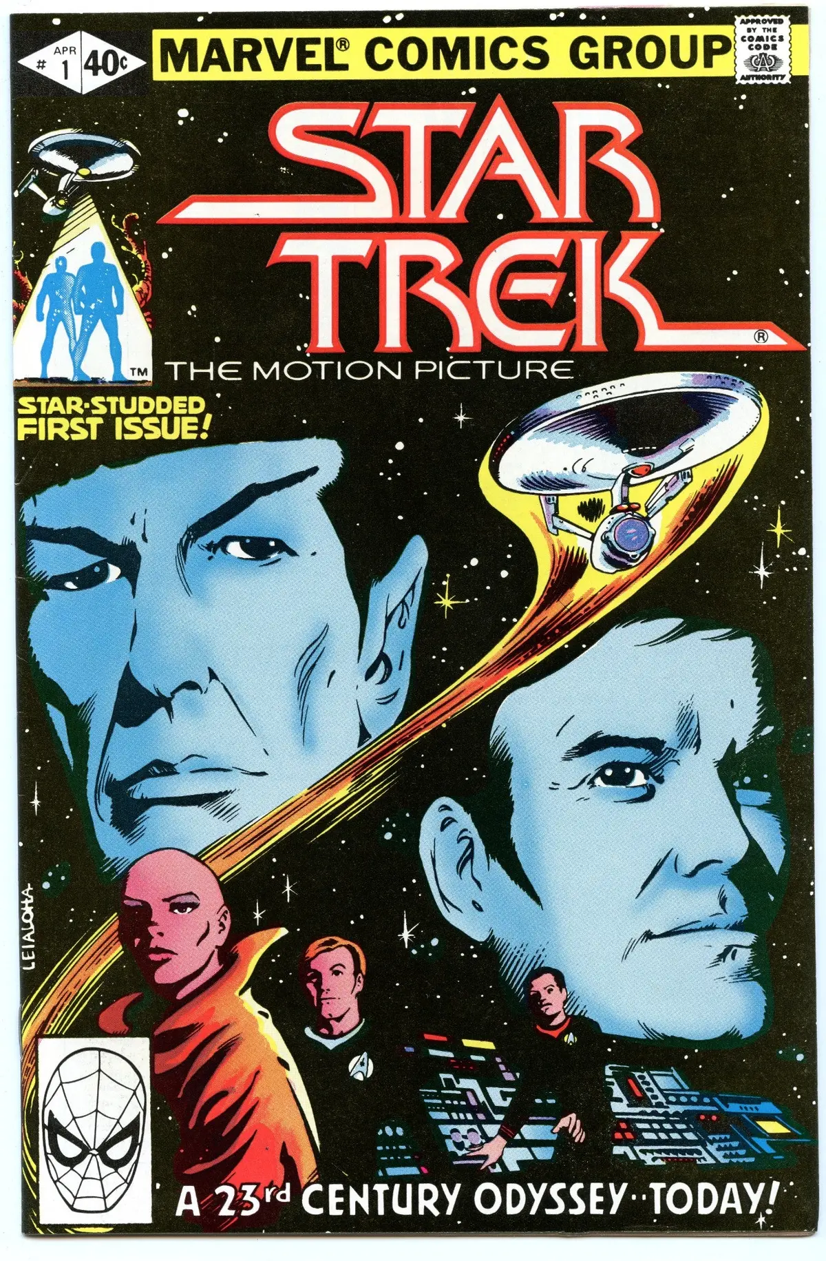 Star Trek V2 1 (Apr 1980) Nm- (9.2) 1