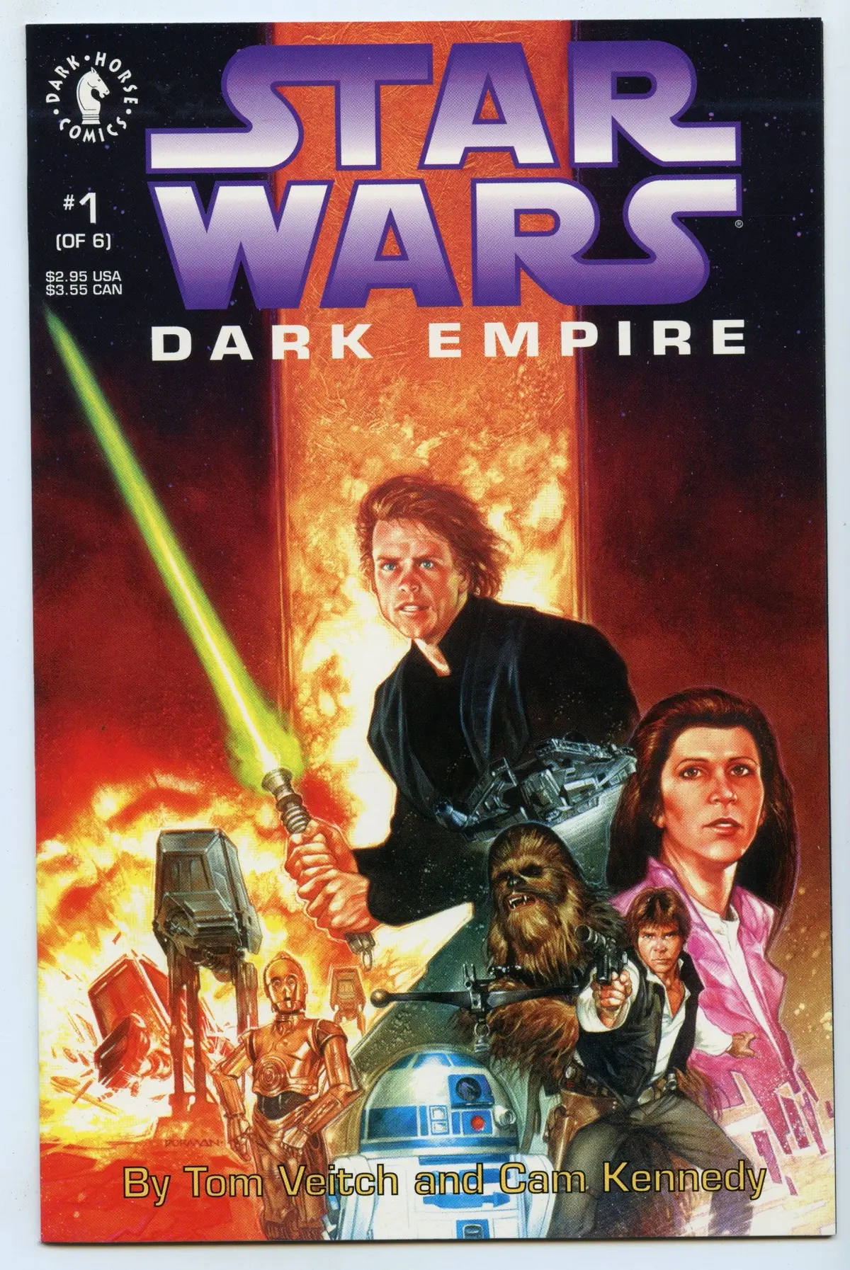 Star Wars: Dark Empire 1 (Dec 1991) Nm- (9.2) 1
