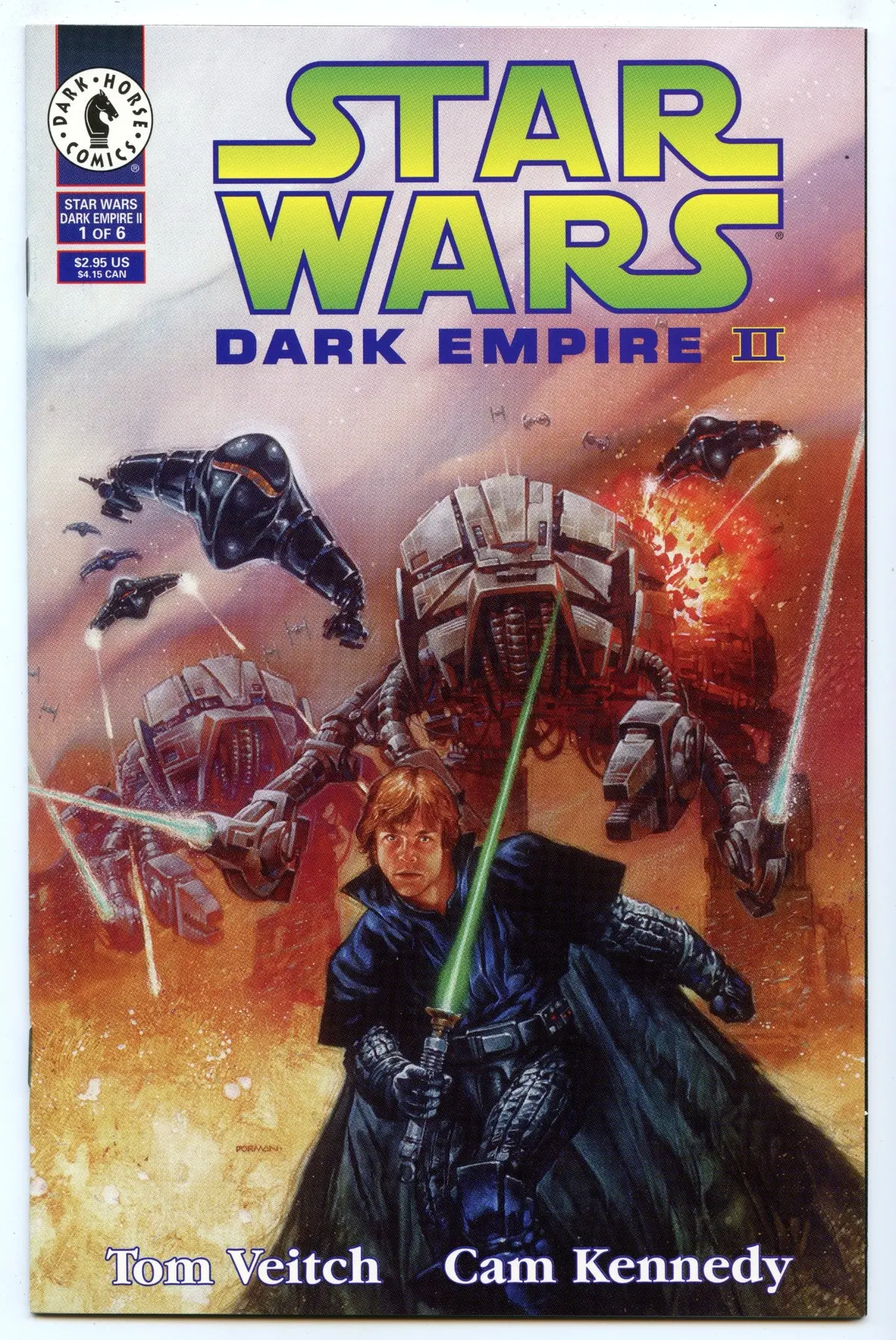 Star Wars: Dark Empire Ii 1 (Dec 1994) Nm- (9.2) 1