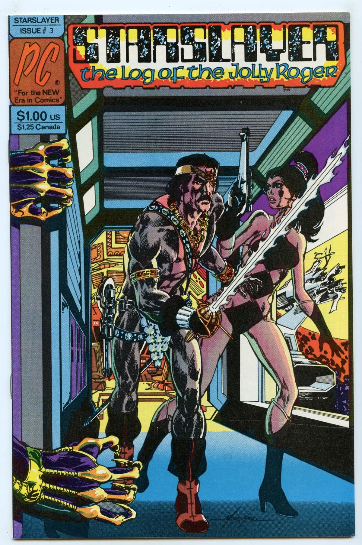 Starslayer 3 (Jun 1982) Nm- (9.2) - 2Nd Appearance Rocketeer 1
