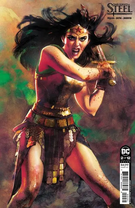 Dark Knights Of Steel #2 (Of 12) Cvr B Joshua Middleton Card Stock Var 1