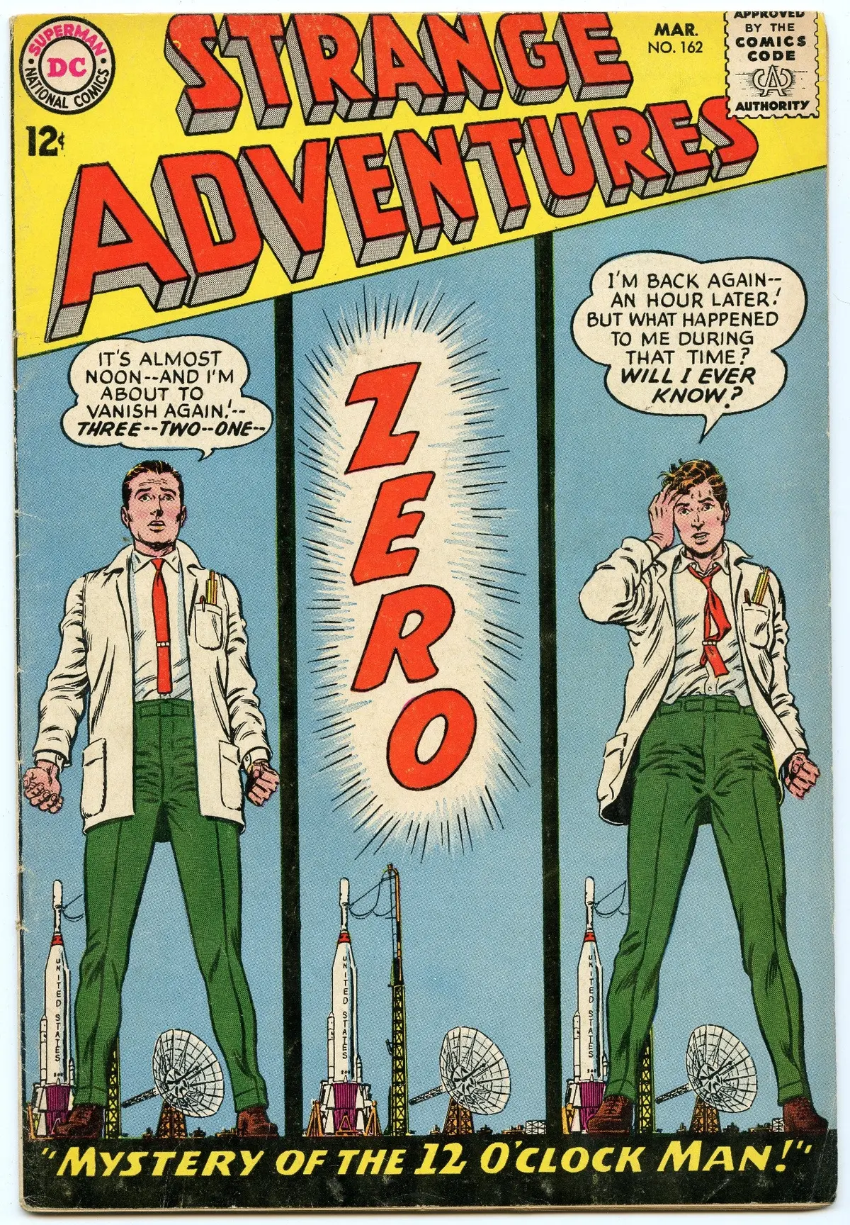 Strange Adventures 162 (Mar 1964) Vg+ (4.5) 1