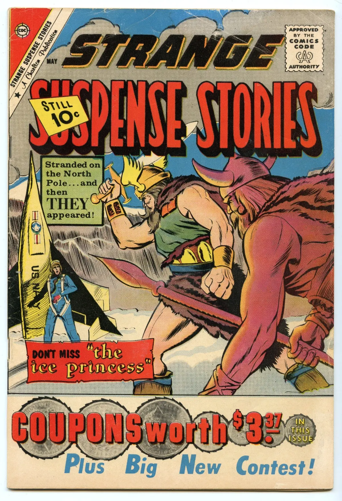 Strange Suspense Stories 53 (May 1961) Vg (4.0) 1