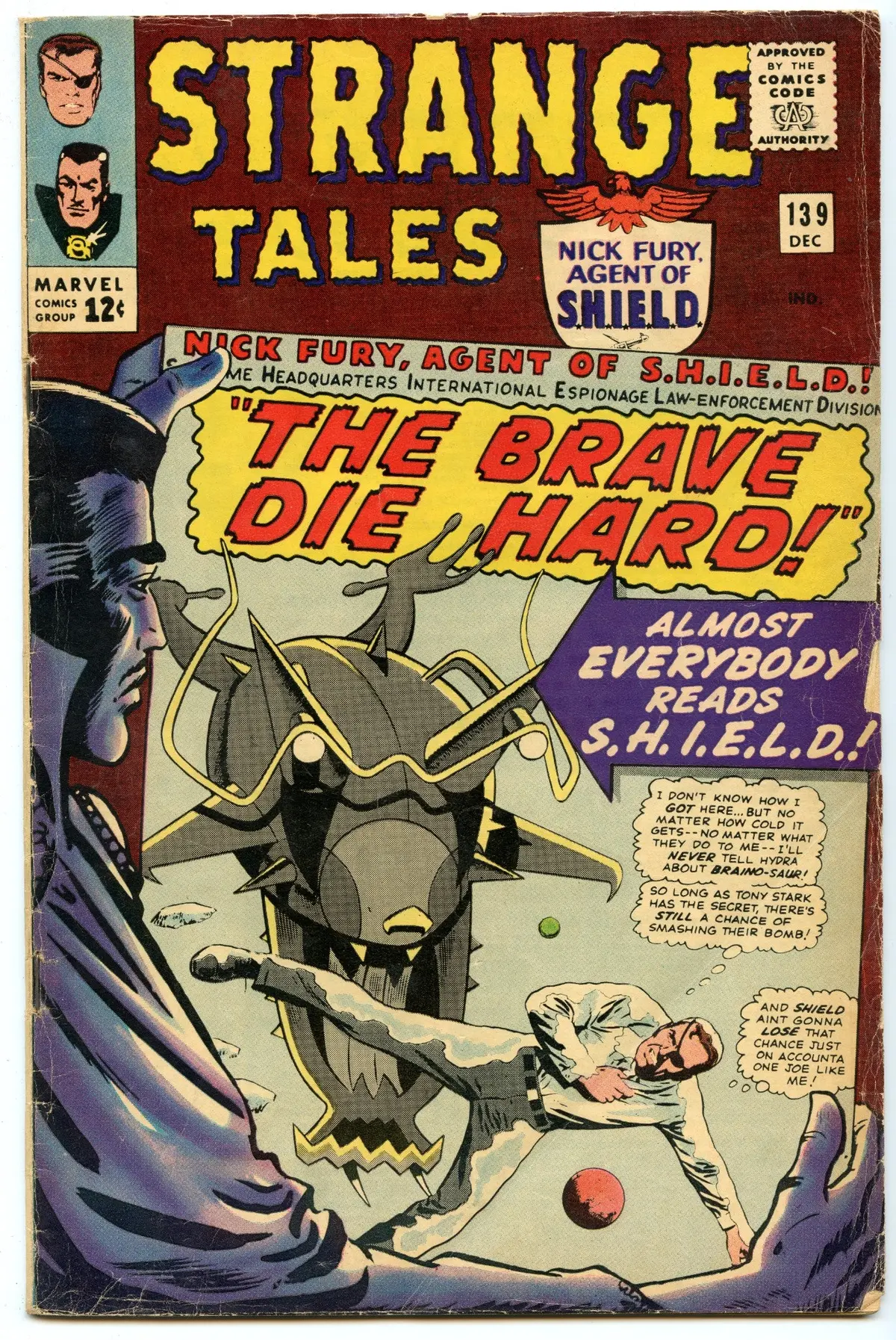 Strange Tales 139 (Dec 1965) Gd/Vg (3.0) 1