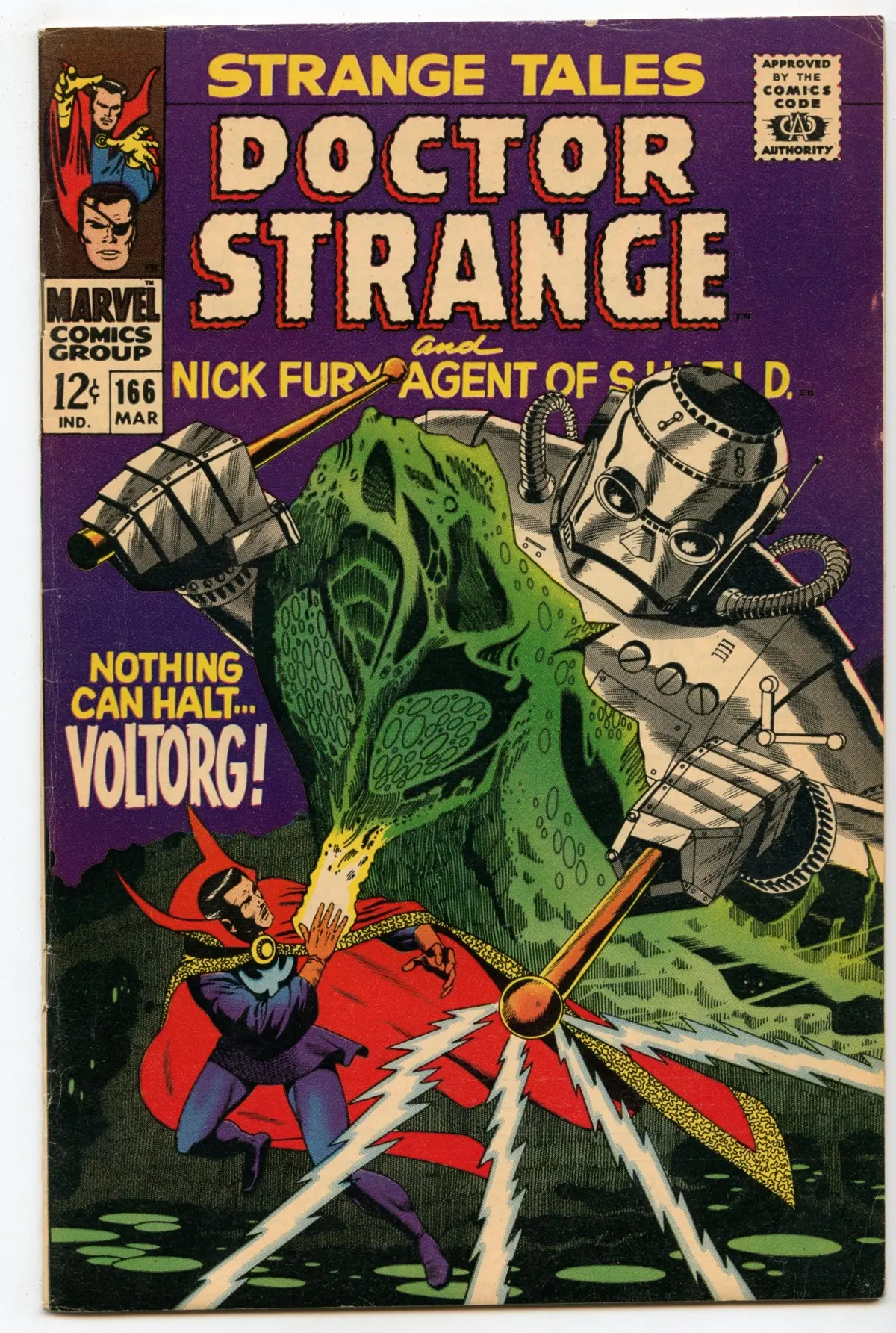 Strange Tales 166 (Mar 1968) Fi+ (6.5) 1