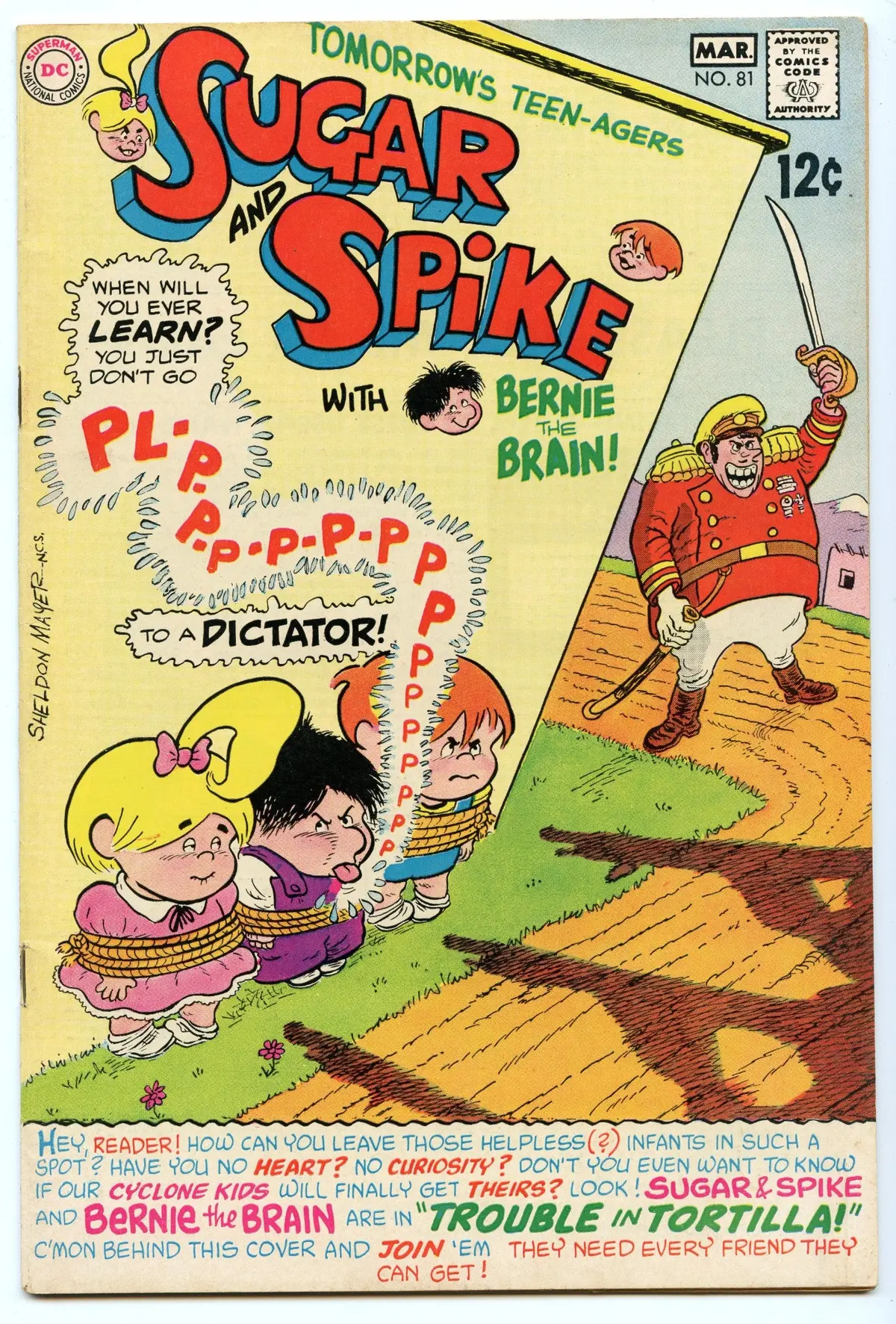 Sugar & Spike 81 (Mar 1969) Vf- (7.5) 1