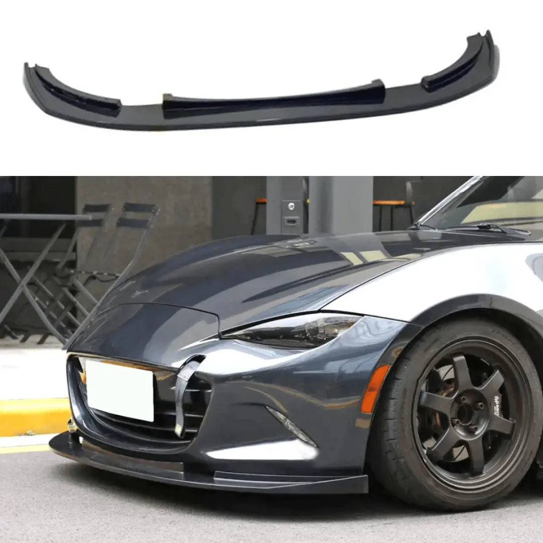 Fits 2016-2024 Mazda Mx-5 Miata Pu Front Splitter Lips 1