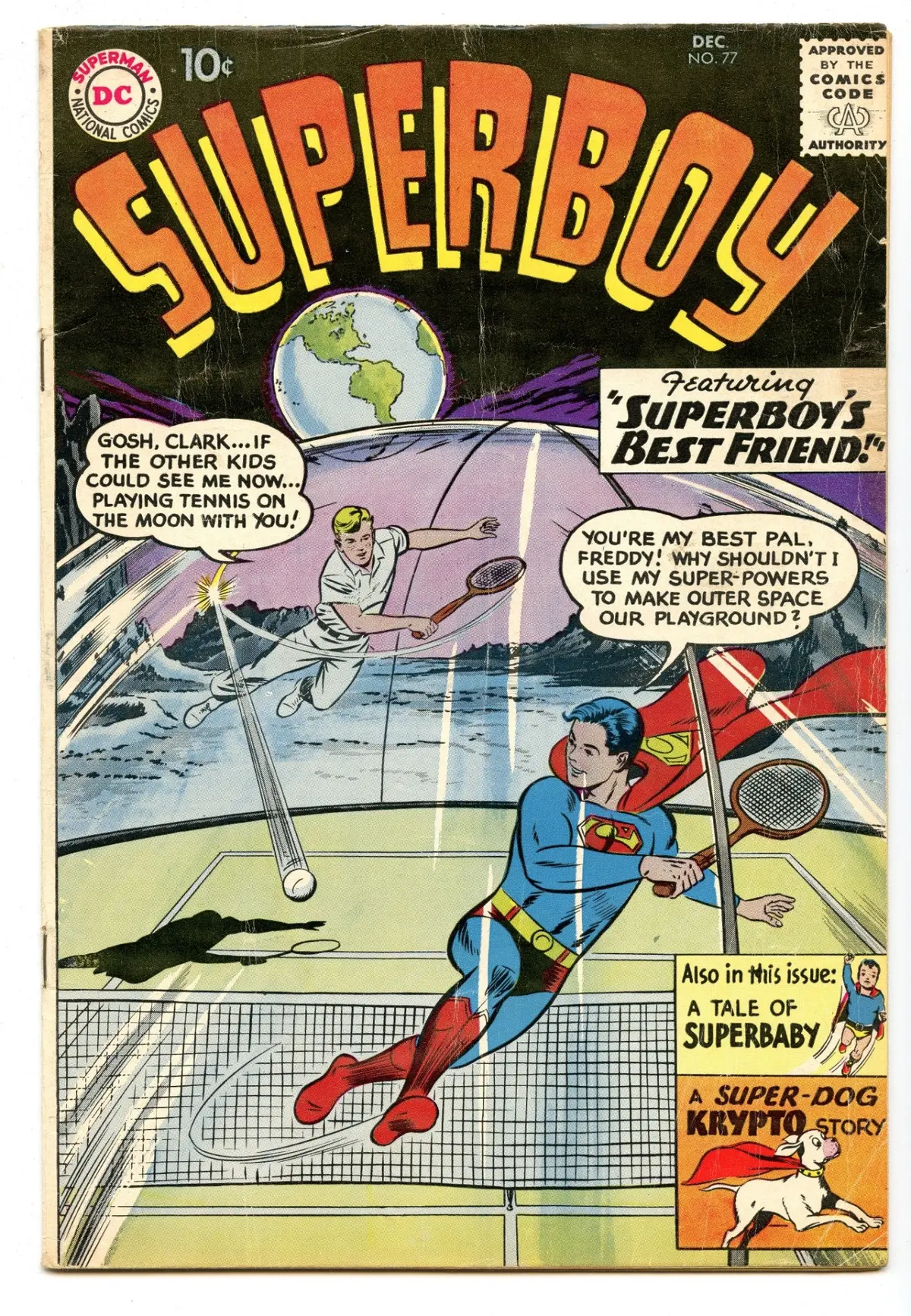 Superboy 77 (Dec 1959) Vg- (3.5) 1