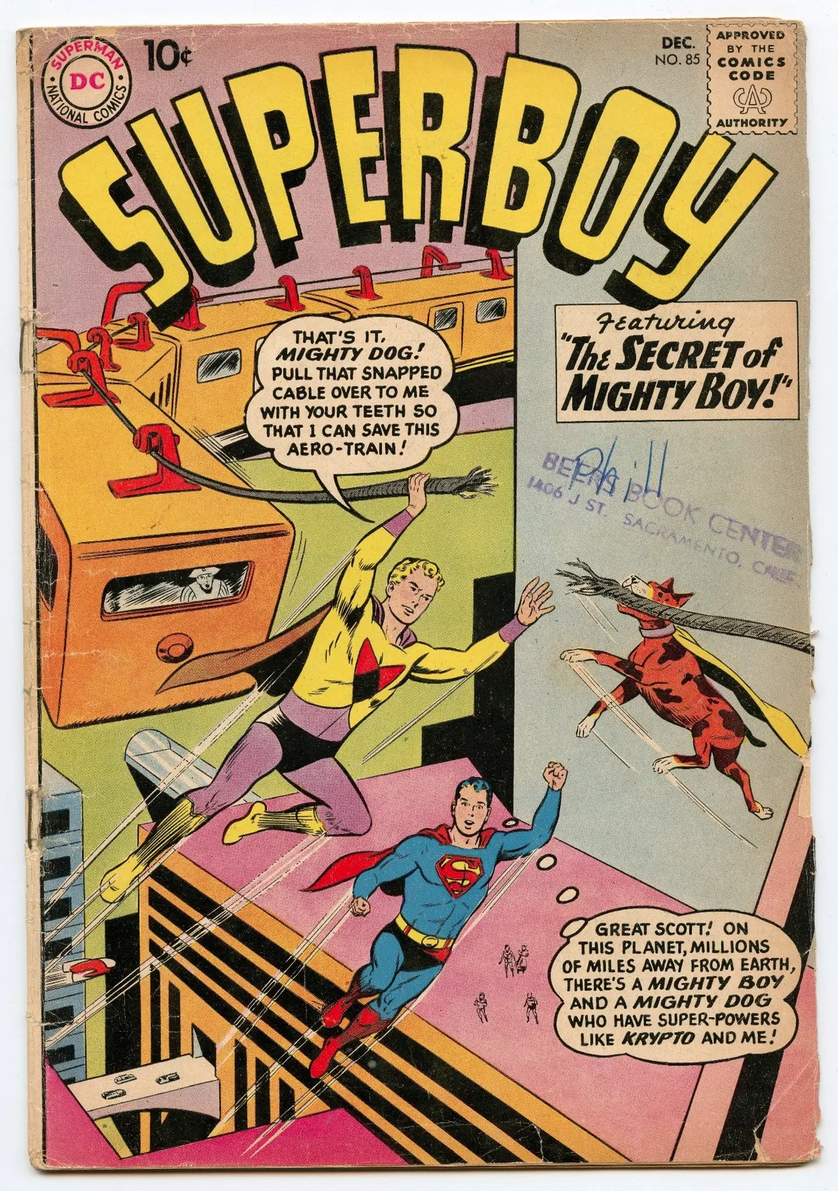 Superboy 85 (Dec 1960) Vg- (3.5) 1