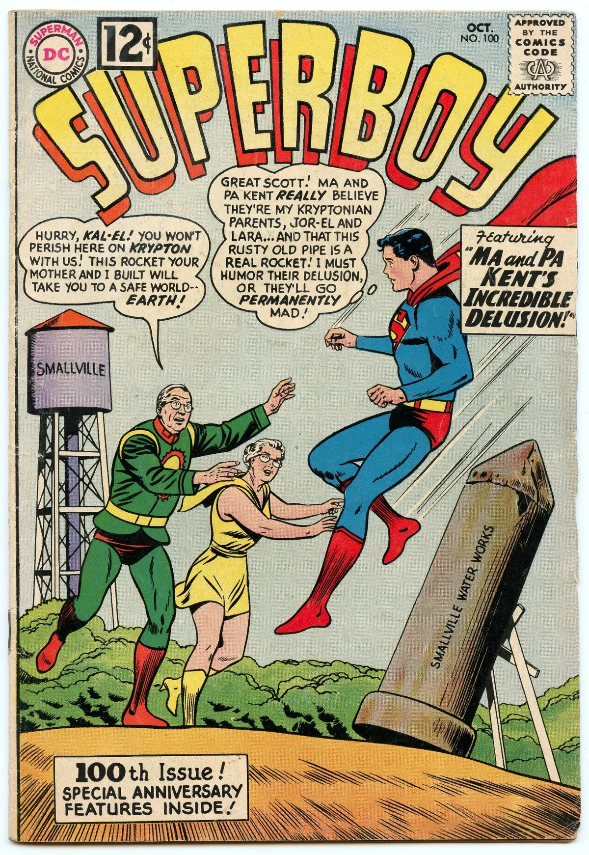 Superboy 100 (Oct 1962) Vg (4.0) 1