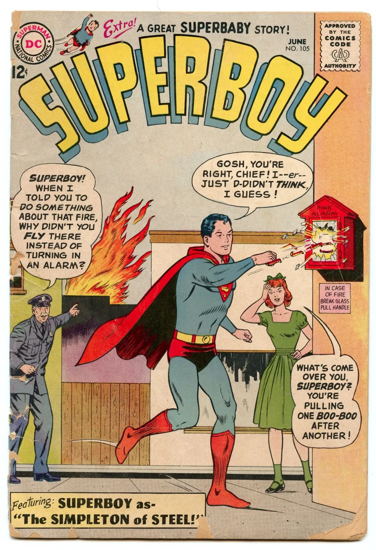 Superboy 105 (Jun 1963) Gd (2.0) 1